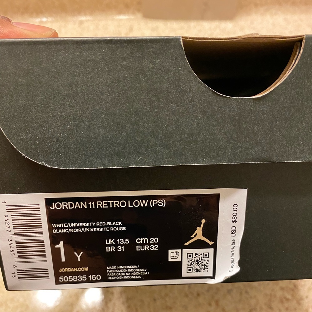 Boys Jordan’s in great condition for sale